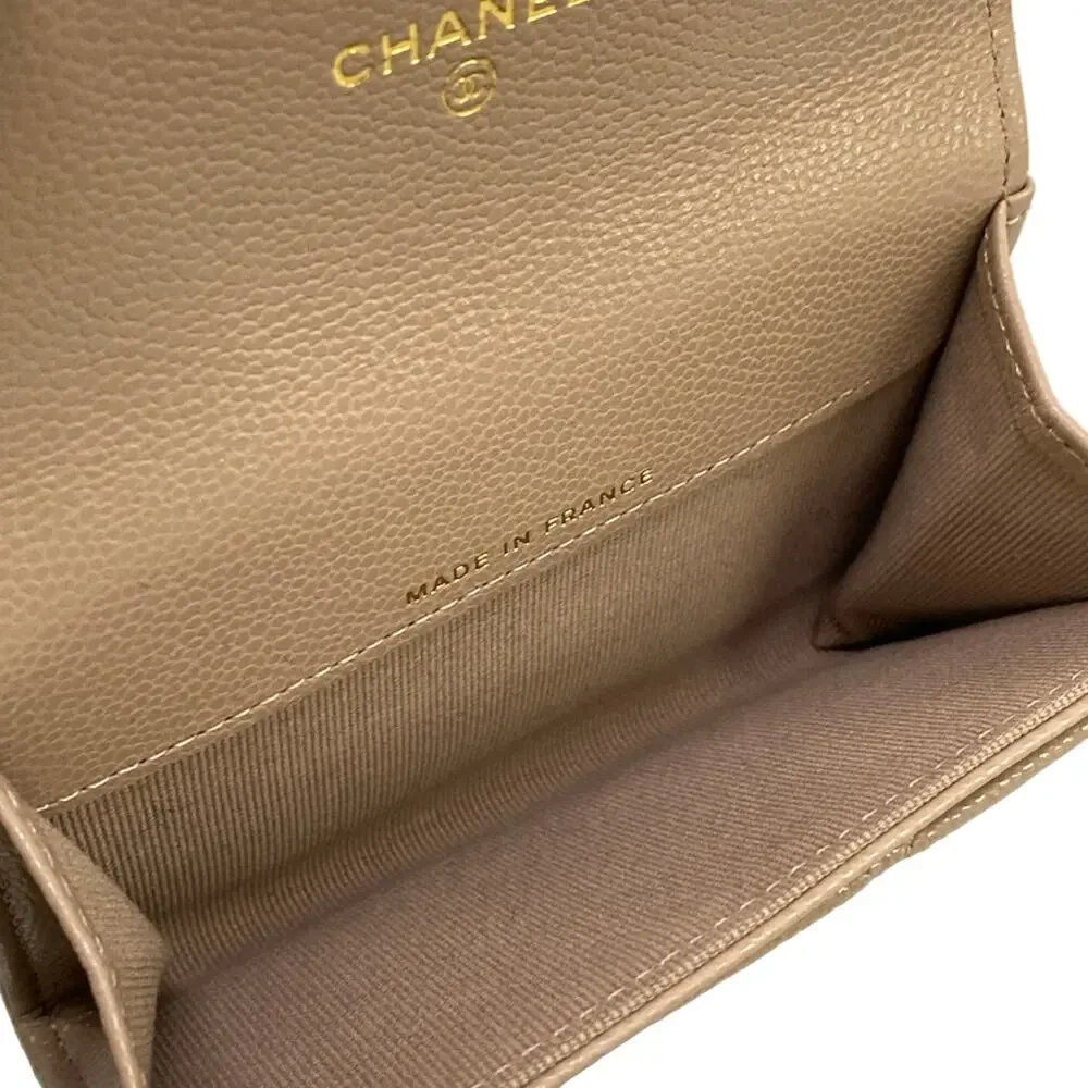 Chanel Matelasse Card Case AP0214